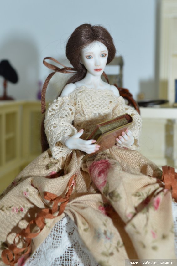 Женевьева. Авторская кукла 1/12 Юлии Семенченко (фото 5)