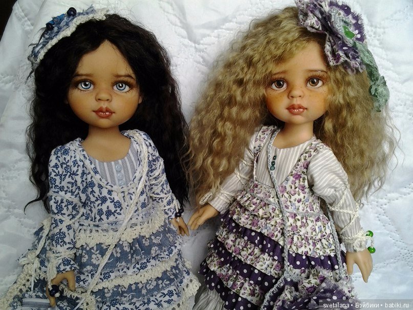 Девочки-Ягодки. ООАК кукол Паола Рейна