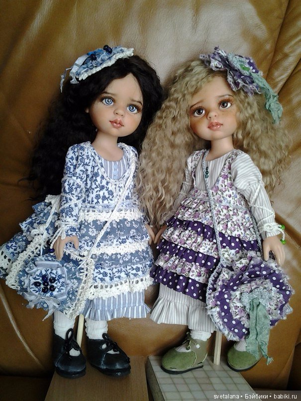 Девочки-Ягодки. ООАК кукол Паола Рейна
