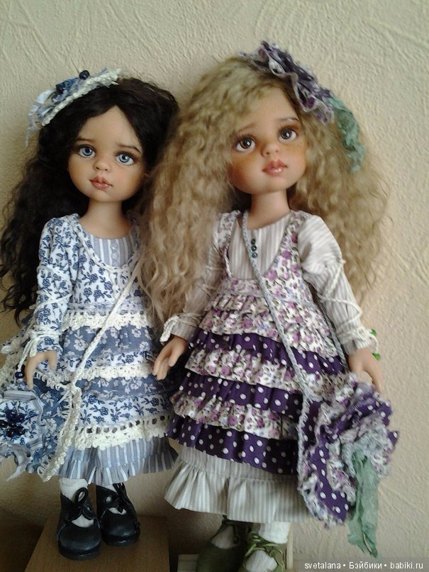 Девочки-Ягодки. ООАК кукол Паола Рейна