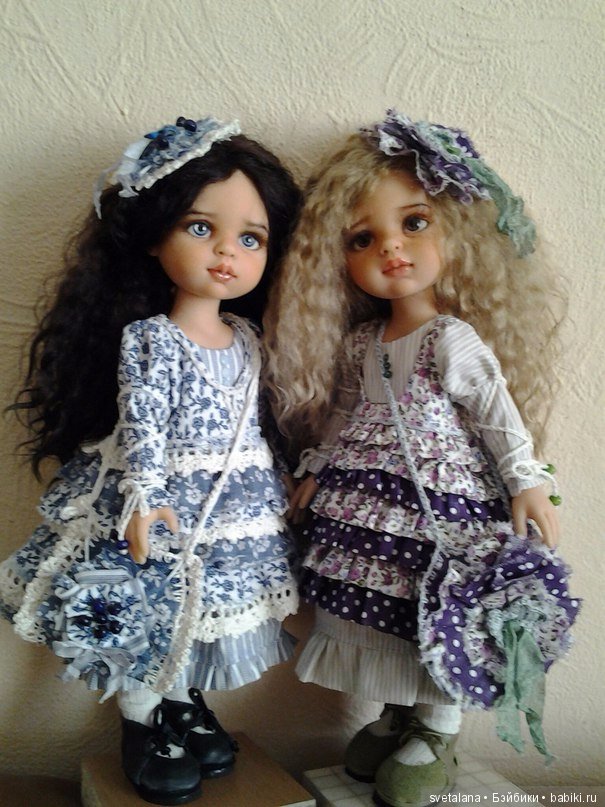 Девочки-Ягодки. ООАК кукол Паола Рейна