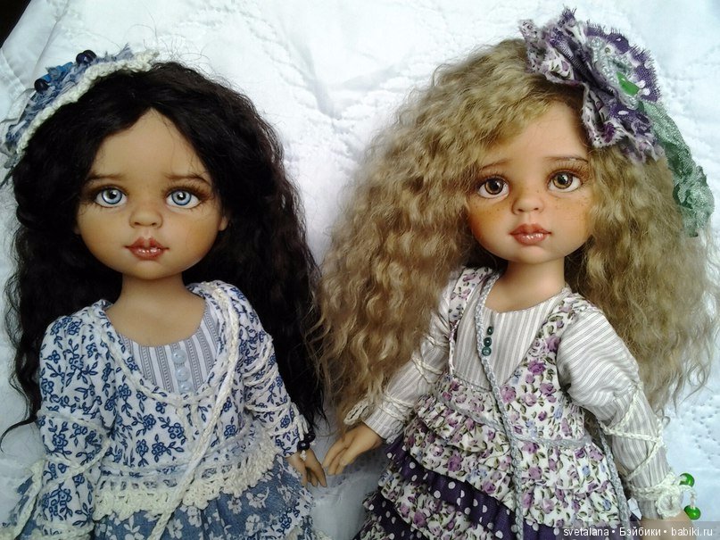 Девочки-Ягодки. ООАК кукол Паола Рейна
