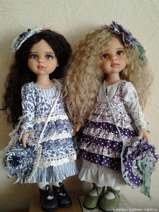 Девочки-Ягодки. ООАК кукол Паола Рейна