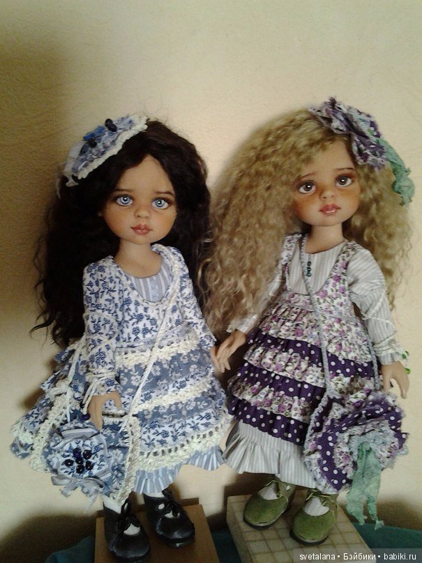 Девочки-Ягодки. ООАК кукол Паола Рейна