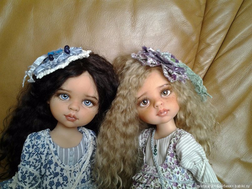 Девочки-Ягодки. ООАК кукол Паола Рейна