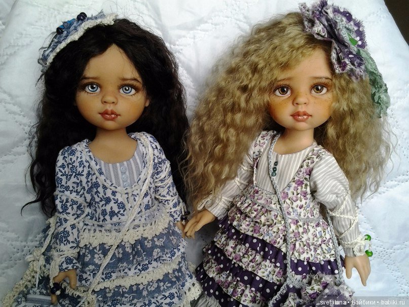 Девочки-Ягодки. ООАК кукол Паола Рейна