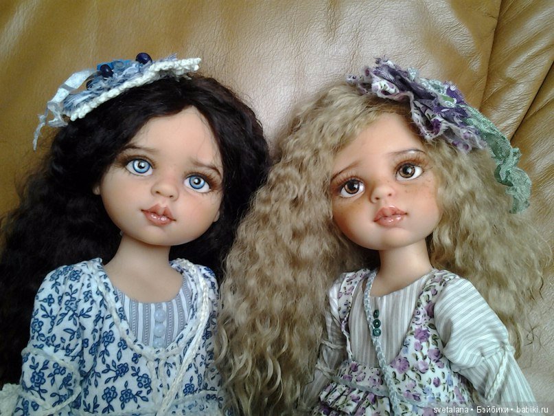 Девочки-Ягодки. ООАК кукол Паола Рейна
