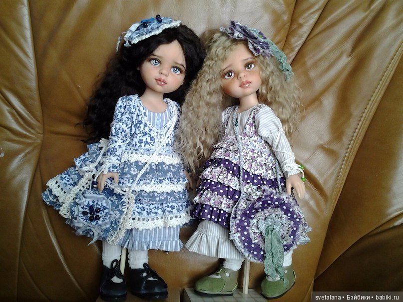 Девочки-Ягодки. ООАК кукол Паола Рейна