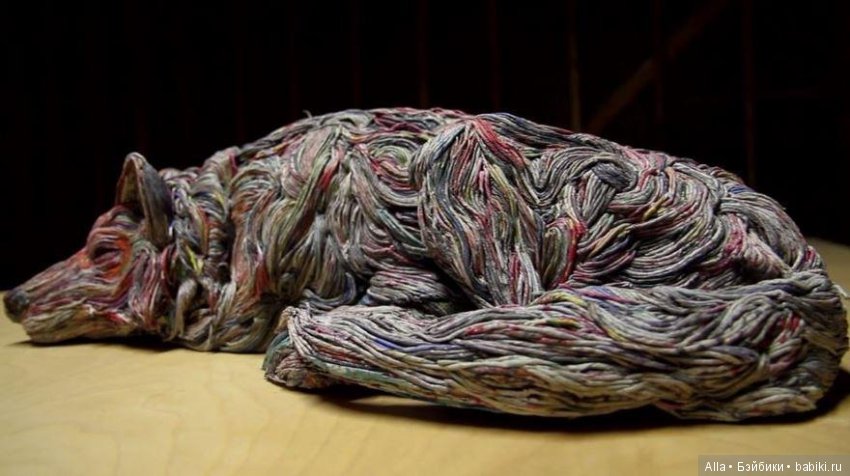 Чудо из макулатуры — Авторская скульптура и статуэтки: гипс (фото 9)