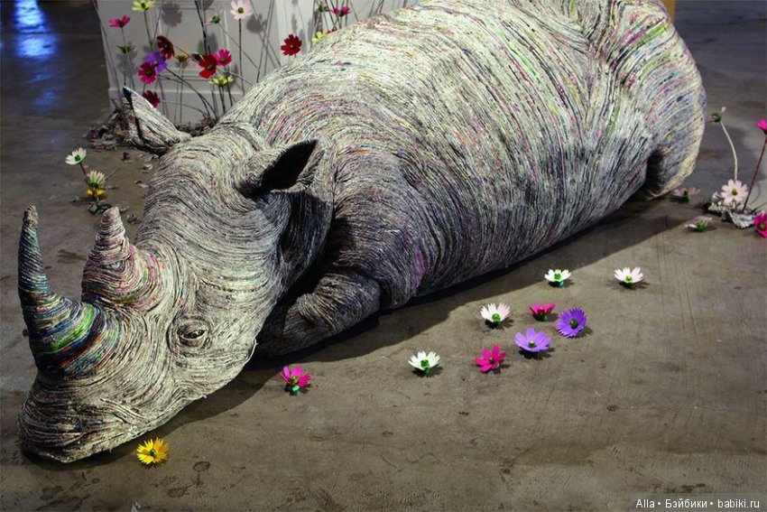 Чудо из макулатуры — Авторская скульптура и статуэтки: гипс