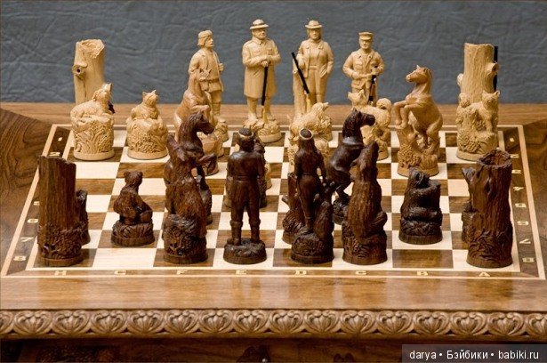 Фигурки из дерева тульского мастера Александра Борзова (фото 6)