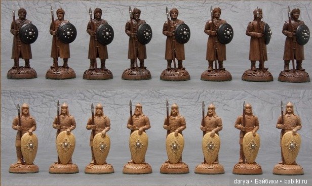 Фигурки из дерева тульского мастера Александра Борзова (фото 9)