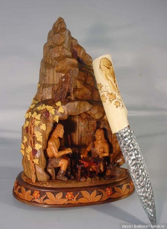 Фигурки из дерева тульского мастера Александра Борзова (фото 3)