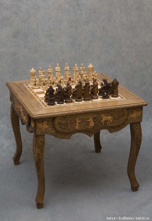 Фигурки из дерева тульского мастера Александра Борзова (фото 4)