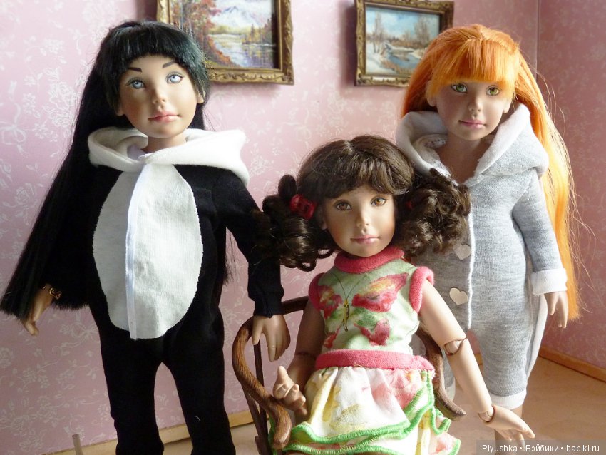 Мои Лиэнночки на прогулке и дома