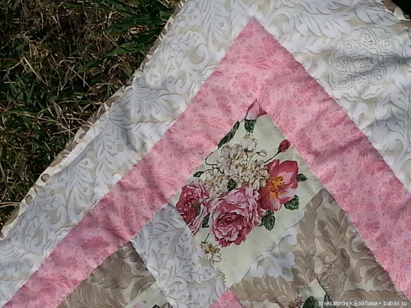 Лоскуточек к лоскуточку, получается одеяло (фото 3)