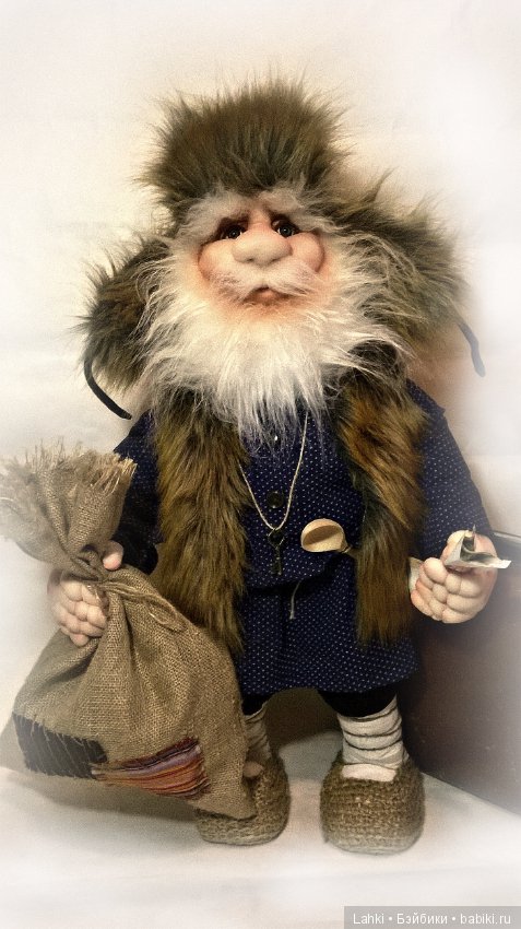 Авторская кукла Домовой — Куклы из капрона и чулочной техники: авторские игрушки (фото 2)