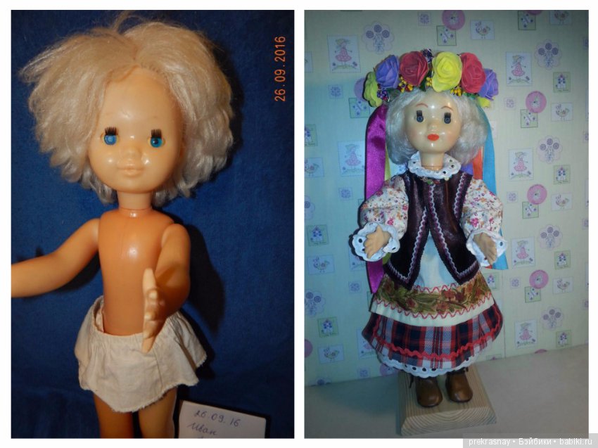 Мои куклы. До и после — Реставрация и преображение кукол: ремонт (фото 3)