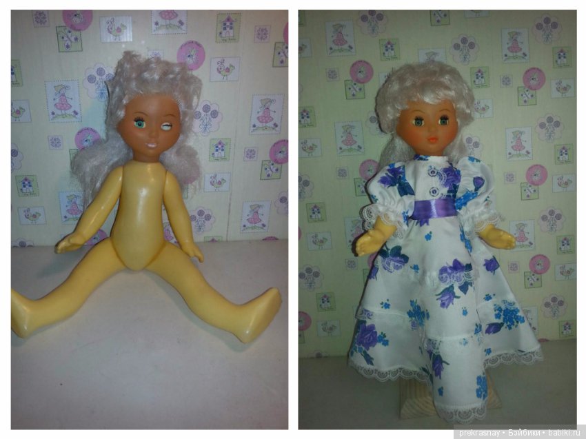 Мои куклы. До и после — Реставрация и преображение кукол: ремонт