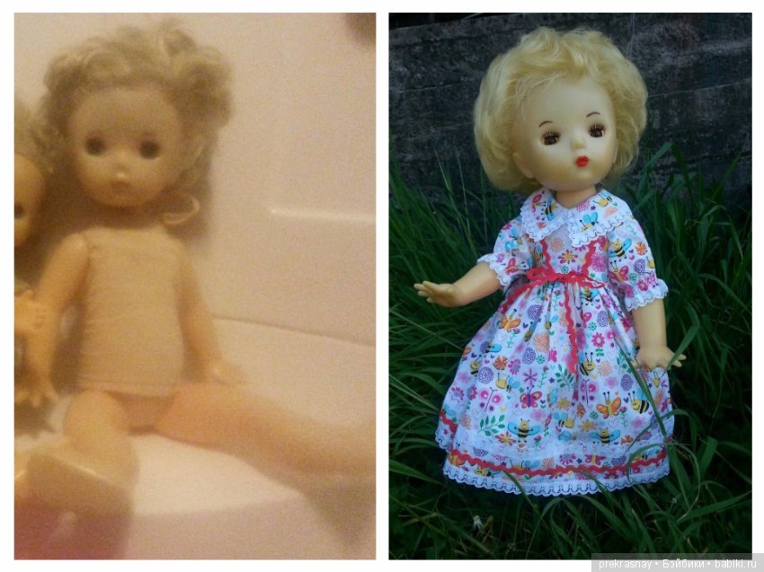 Мои куклы. До и после — Реставрация и преображение кукол: ремонт (фото 7)