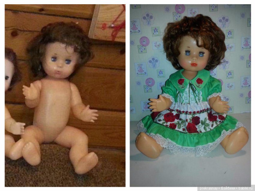 Мои куклы. До и после — Реставрация и преображение кукол: ремонт (фото 2)