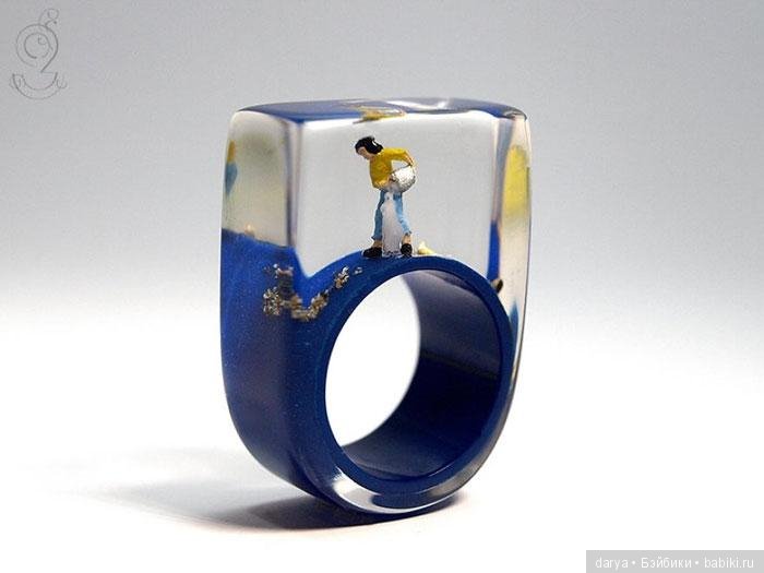 Украшения Isabell Kiefhaber. Микромир у вас на пальце (фото 8)