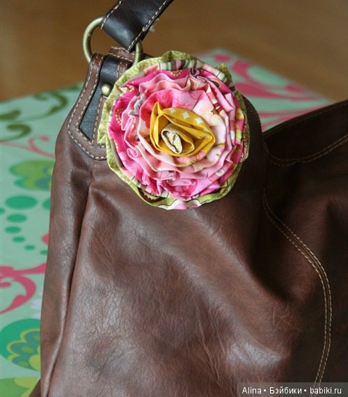 Красивые цветы из ткани с мастер классами
