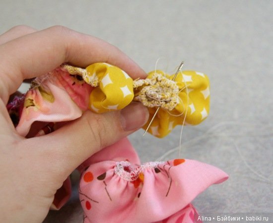 Красивые цветы из ткани с мастер классами