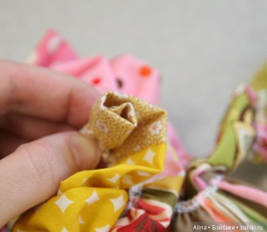 Красивые цветы из ткани с мастер классами