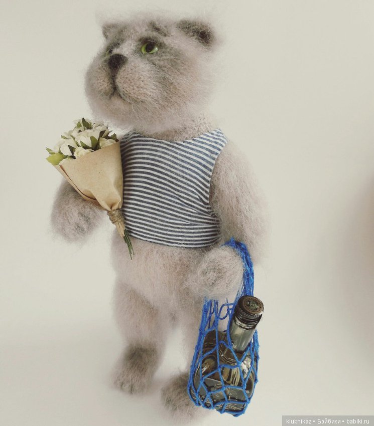 Мартовский кот Василий — Вязаные игрушки и амигуруми: крючком (фото 3)