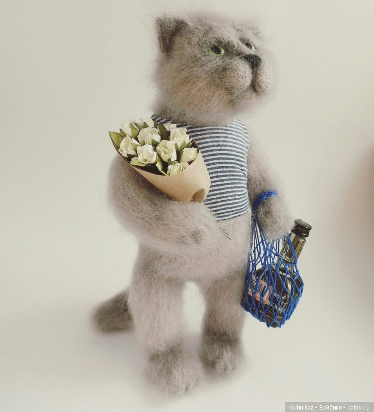 Мартовский кот Василий — Вязаные игрушки и амигуруми: крючком (фото 2)