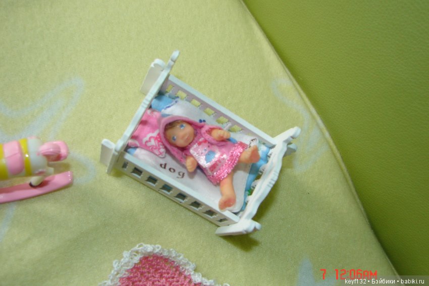 Маленькая Ася — Авторские миниатюрные куклы: лепка (фото 7)