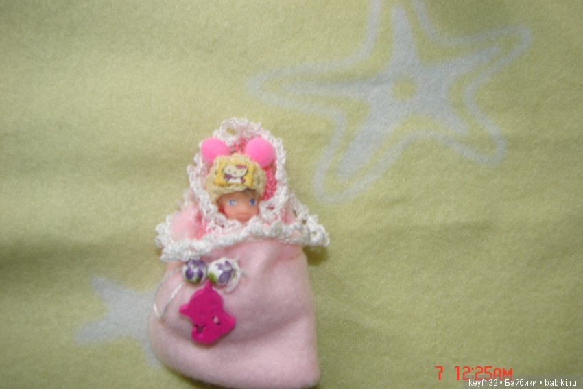 Маленькая Ася — Авторские миниатюрные куклы: лепка