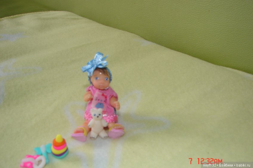 Маленькая Ася — Авторские миниатюрные куклы: лепка