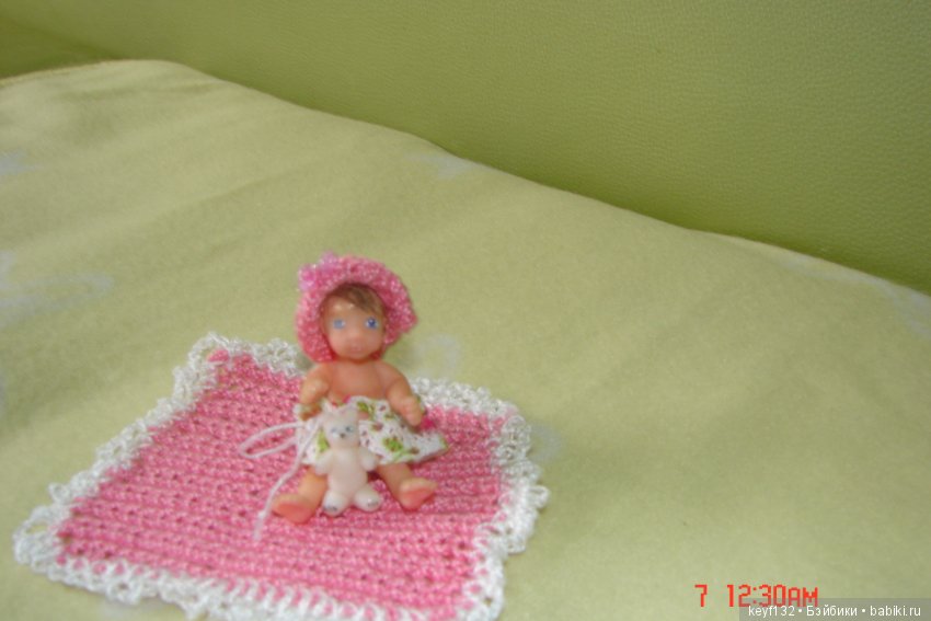 Маленькая Ася — Авторские миниатюрные куклы: лепка