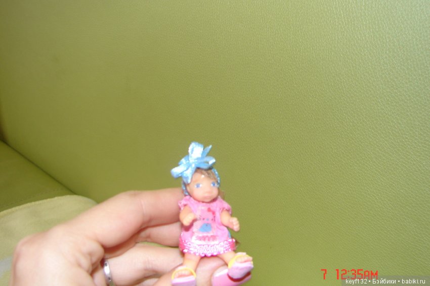 Маленькая Ася — Авторские миниатюрные куклы: лепка