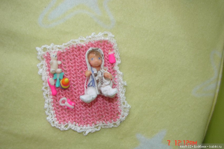 Маленькая Ася — Авторские миниатюрные куклы: лепка