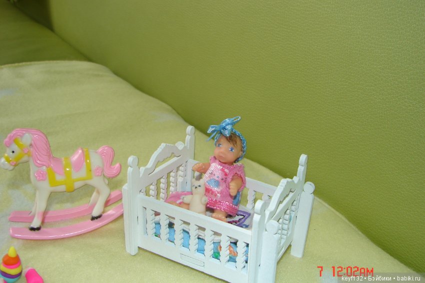 Маленькая Ася — Авторские миниатюрные куклы: лепка (фото 2)