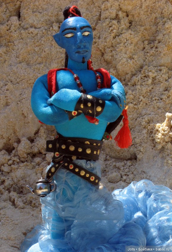 Джинн — Авторские текстильные куклы: Вальдорфские (фото 5)