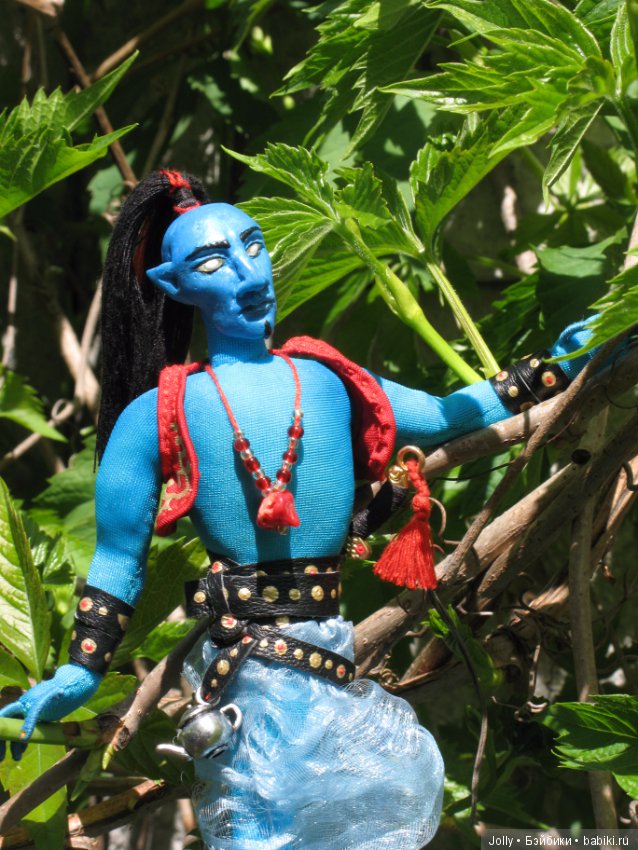 Джинн — Авторские текстильные куклы: Вальдорфские (фото 3)