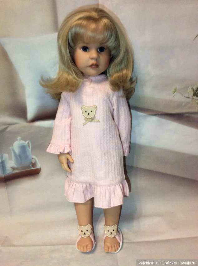 Встречаем нового жителя. Жизель 2004 Готц. Gotz&Steiff (фото 4)