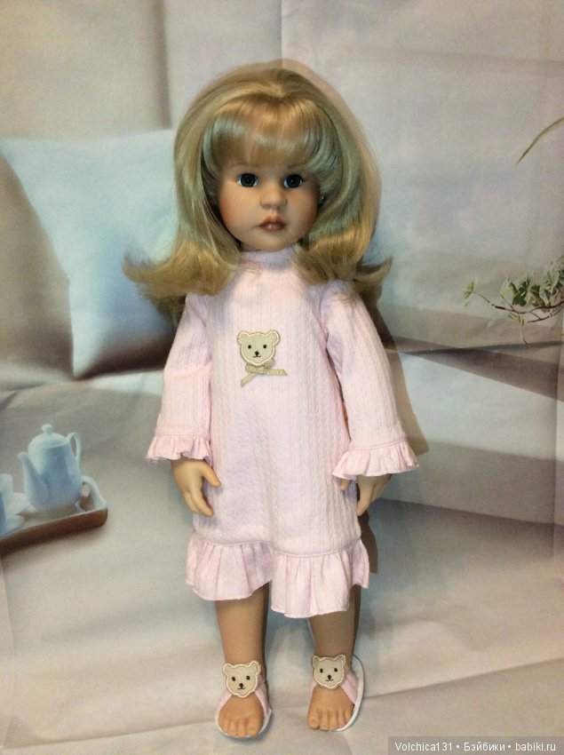 Встречаем нового жителя. Жизель 2004 Готц. Gotz&Steiff (фото 3)