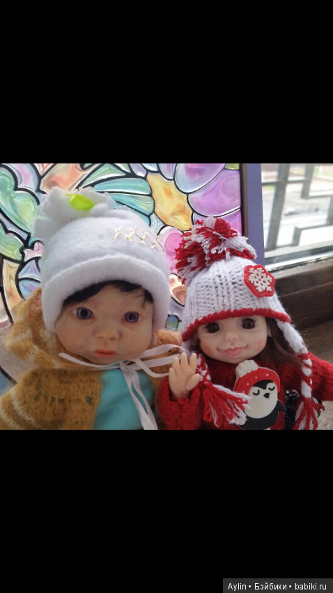 Куклы руной работы Полинка и Захарка (фото 4)