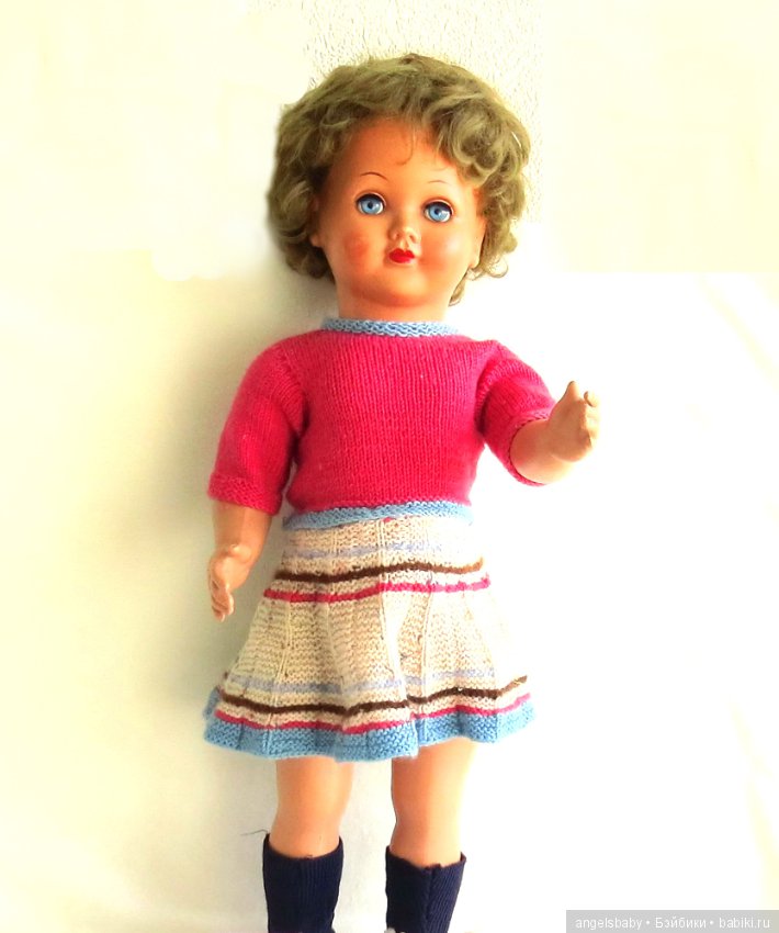 Редкая высокая антикварная кукла с клеймом W (фото 4)