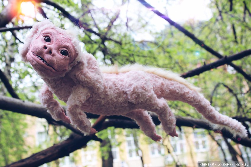 Дракон Фалькор — Игрушки в смешанной технике (мех и глина): Арт