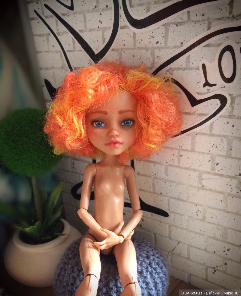 Полин в ожидании обновок — ООАК Monster High и Ever After High: репейнт