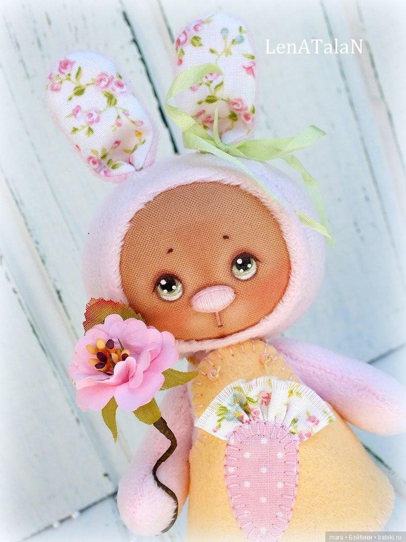 Выкройка игрушки зайки — Выкройка зайца и кролика: Тильда