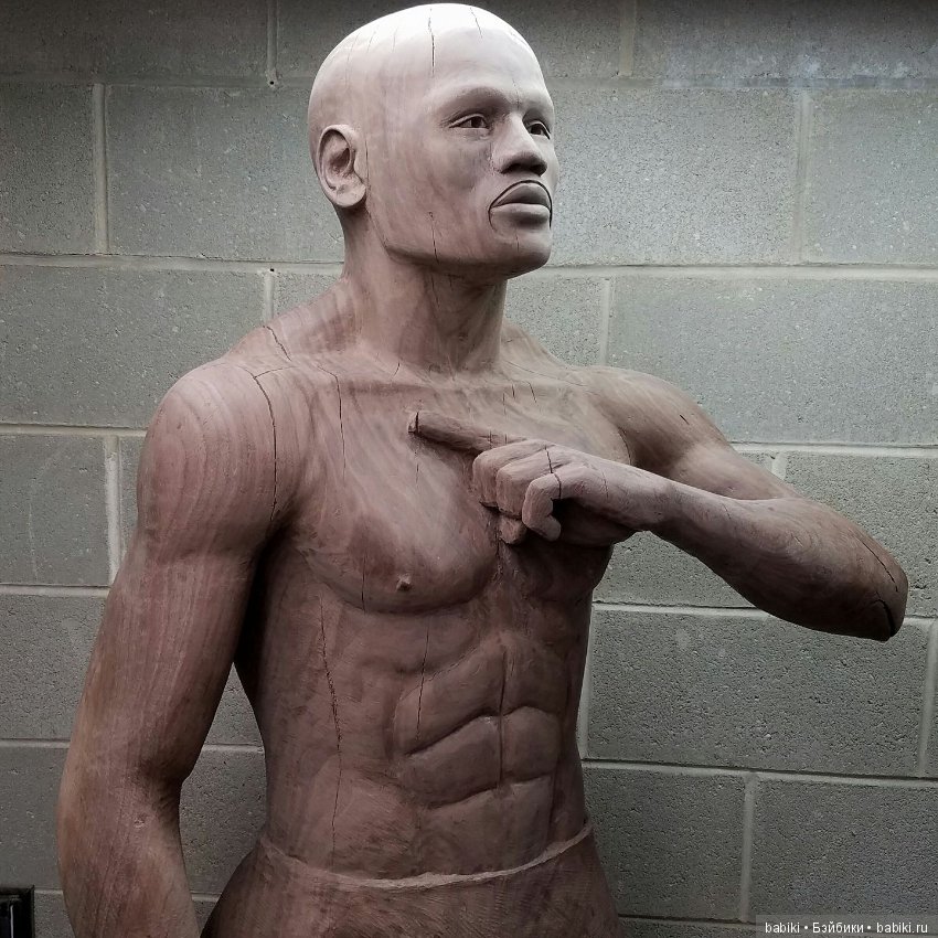 Флойд Мейвезер в дереве — Авторские куклы из дерева (фото 7)