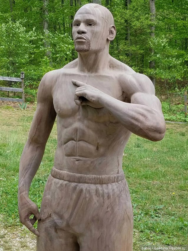 Флойд Мейвезер в дереве — Авторские куклы из дерева (фото 9)