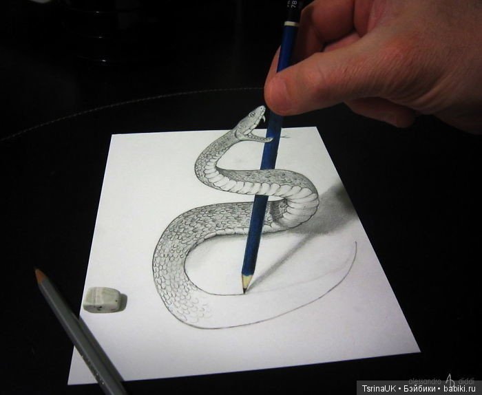 Живые рисунки Алессандро Дидди